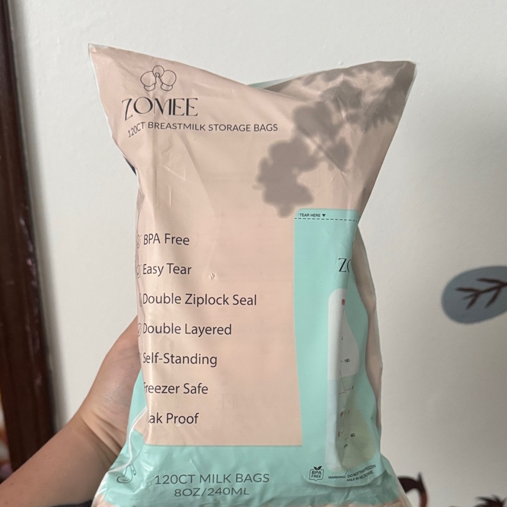 Breastmilk Storage Bags - Mint